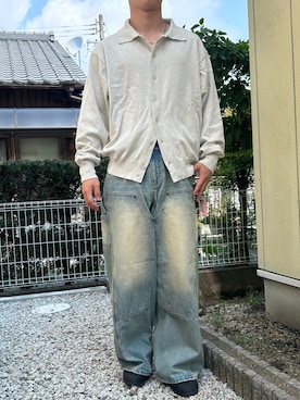 「アイテム（ネックレス）」を使った、dai31さん（メンズ・165cm）の秋コーディネート