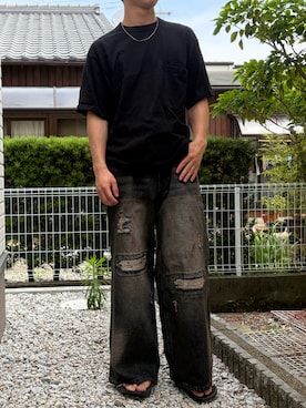 「CLEL（クレイル）のアイテム」を使った、dai31さん（メンズ・165cm）の夏コーディネート