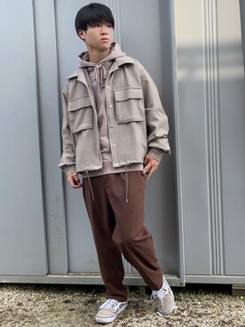 「anown（アノン）のアイテム（ジャケット/アウター）」を使った、dai31さん（メンズ・165cm）の冬コーディネート