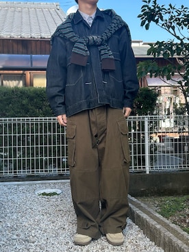 「アイテム（セットアップ）」を使った、dai31さん（メンズ・165cm）の春コーディネート