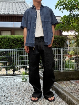 「ikka（イッカ）のアイテム」を使った、dai31さん（メンズ・165cm）の夏コーディネート