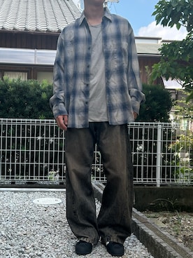 「アイテム（ネックレス）」を使った、dai31さん（メンズ・165cm）の秋コーディネート