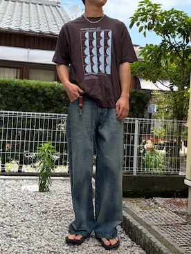 「UNIVERSAL OVERALL（ユニバーサルオーバーオール）のアイテム」を使った、dai31さん（メンズ・165cm）の夏コーディネート