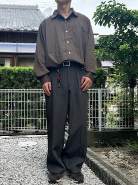 「アイテム（その他）」を使った、dai31さん（メンズ・165cm）の秋コーディネート
