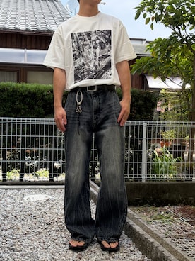 「OOFOS（ウーフォス）のアイテム」を使った、dai31さん（メンズ・165cm）の夏コーディネート