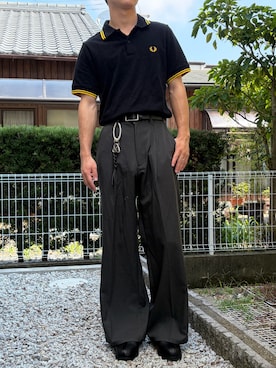 「CASPER JOHN（キャスパージョン）のアイテム」を使った、dai31さん（メンズ・165cm）の夏コーディネート