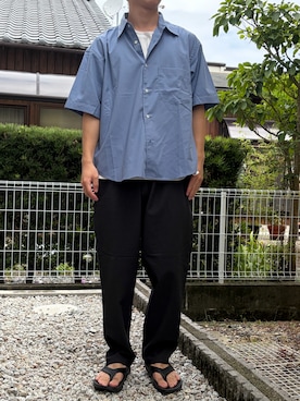 「ikka（イッカ）のアイテム」を使った、dai31さん（メンズ・165cm）の夏コーディネート