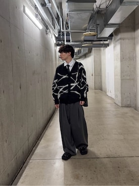 「tk.TAKEO KIKUCHI（ティーケータケオキクチ）のアイテム（シューズ）」を使った、neo0921さん（メンズ・166cm）の秋コーディネート