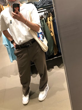 「FACTOTUM（ファクトタム）のアイテム（アクセサリー）」を使った、あーじゃすさん（メンズ・167cm）の夏コーディネート