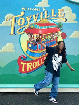 「アイテム（バックパック/リュック）」を使った、a m iさん（レディース・158cm・20代）の秋コーディネート