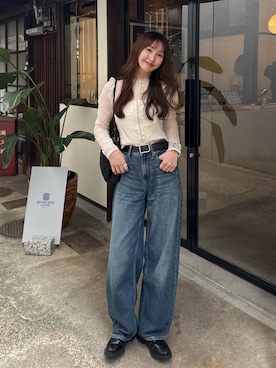 「STYLEMIXER（スタイルミキサー）のアイテム」を使った、Emiriさん（レディース・162cm）の秋コーディネート