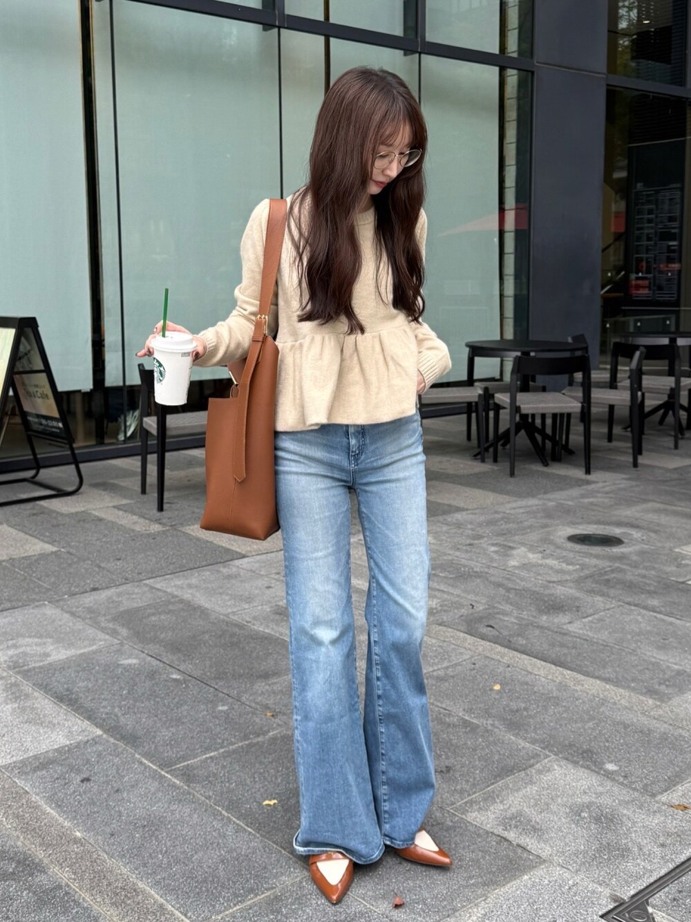 25年AW新作】ADVANCED LONG LEG FLAREを使った人気ファッション