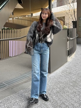 「classicalelf（クラシカルエルフ）のアイテム」を使った、Emiriさん（レディース・162cm）の冬コーディネート