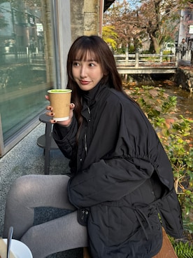 「アイテム（その他アウター）」を使った、Emiriさん（レディース・162cm）の秋コーディネート