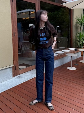 「mystic（ミスティック）のアイテム」を使った、Emiriさん（レディース・162cm）の秋コーディネート