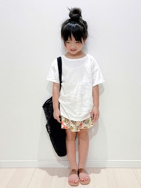 「classicalelf（クラシカルエルフ）のアイテム（バッグ）」を使った、®️ikunan☺︎さん（キッズ・110cm）の夏コーディネート