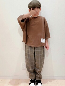 ®️ikunan☺︎さん（キッズ・123cm）の秋コーディネート