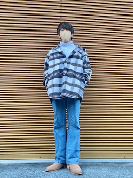 「低身長男子」｜KAIYA.さん（メンズ・162cm）の冬コーディネート