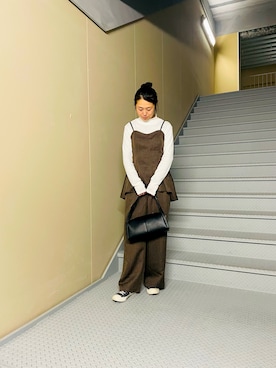 Manaさん（レディース・161cm）の冬コーディネート