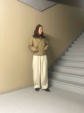 Manaさん（レディース・161cm）の冬コーディネート