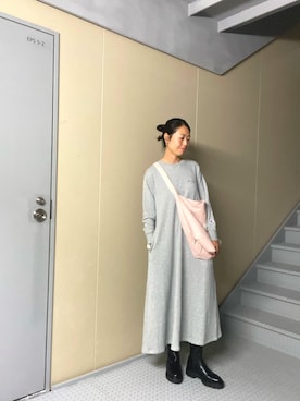 「URBAN RESEARCH Sonny Label（アーバンリサーチサニーレーベル）のアイテム（ショルダーバッグ）」を使った、Manaさん（レディース・161cm）の秋コーディネート