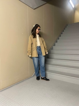 「URBAN RESEARCH Sonny Label（アーバンリサーチサニーレーベル）のアイテム（その他アウター）」を使った、Manaさん（レディース・161cm）の冬コーディネート