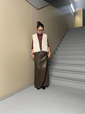 Manaさん（レディース・161cm）の秋コーディネート