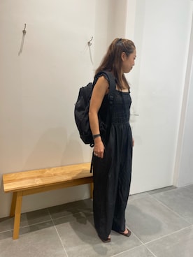 「URBAN RESEARCH Sonny Label（アーバンリサーチサニーレーベル）のアイテム（バッグ）」を使った、Manaさん（レディース・161cm）の夏コーディネート