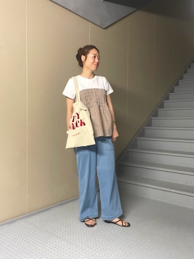 Manaさん(レディース・161cm)の夏コーディネート