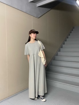 「URBAN RESEARCH Sonny Label（アーバンリサーチサニーレーベル）のアイテム（帽子）」を使った、Manaさん（レディース・161cm）の春コーディネート