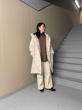 Manaさん（レディース・161cm）の冬コーディネート