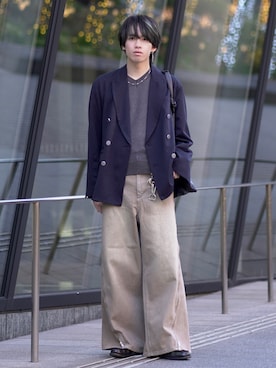 つぐ吉さん(メンズ・173cm)の冬コーディネート