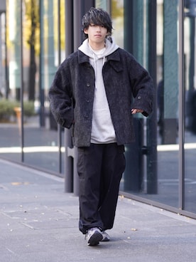 つぐ吉さん（メンズ・172cm）の冬コーディネート