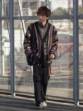 「アイテム（スウェット）」を使った、つぐ吉さん（メンズ・172cm・20代）の春コーディネート
