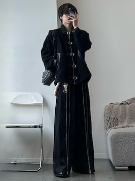 「アイテム（ショルダーバッグ）」を使った、つぐ吉さん（メンズ・173cm）の秋コーディネート