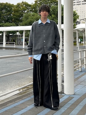 「アイテム（キーケース/キーアクセサリー）」を使った、つぐ吉さん（メンズ・173cm・20代）の秋コーディネート