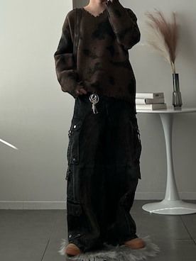 「GRANCY（グランシー）のアイテム」を使った、つぐ吉さん（メンズ・173cm）の冬コーディネート