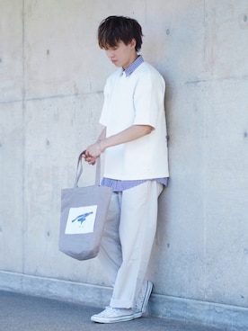 つぐ吉さん（メンズ・172cm）の夏コーディネート