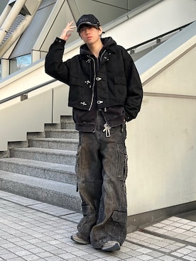 つぐ吉さん（メンズ・173cm）の冬コーディネート