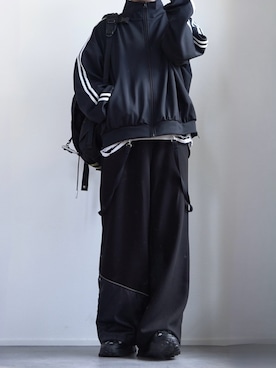 「アイテム（ブルゾン）」を使った、つぐ吉さん（メンズ・173cm・20代）の秋コーディネート