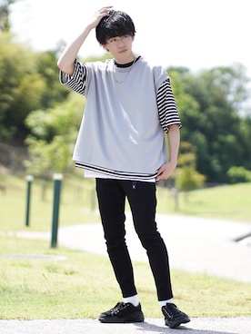 つぐ吉さん（メンズ・172cm）の夏コーディネート