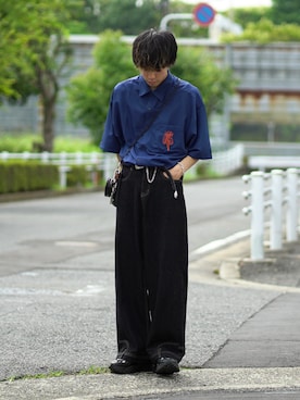 つぐ吉さん（メンズ・173cm）の夏コーディネート