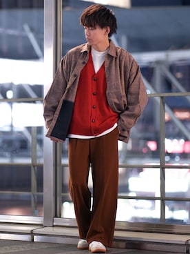 秋色 のメンズ人気ファッションコーディネート Wear