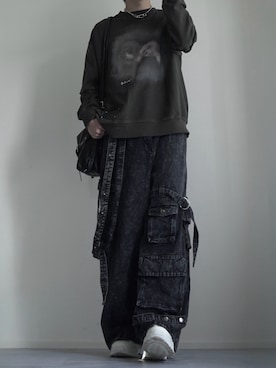 「アイテム（ネックレス）」を使った、つぐ吉さん（メンズ・173cm）の秋コーディネート