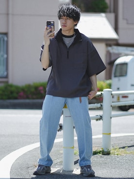 つぐ吉さん（メンズ・172cm）の夏コーディネート