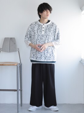 つぐ吉さん（メンズ・172cm）の春コーディネート