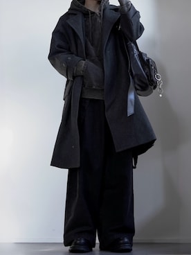 「アイテム（モカシン/デッキシューズ）」を使った、つぐ吉さん（メンズ・173cm・20代）の秋コーディネート