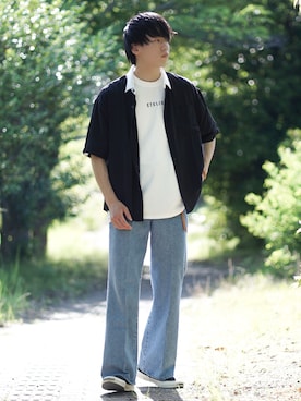 つぐ吉さん（メンズ・172cm）の夏コーディネート