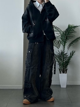 つぐ吉さん（メンズ・173cm）の冬コーディネート