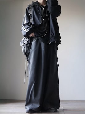 「アイテム（タンクトップ）」を使った、つぐ吉さん（メンズ・173cm・20代）の秋コーディネート